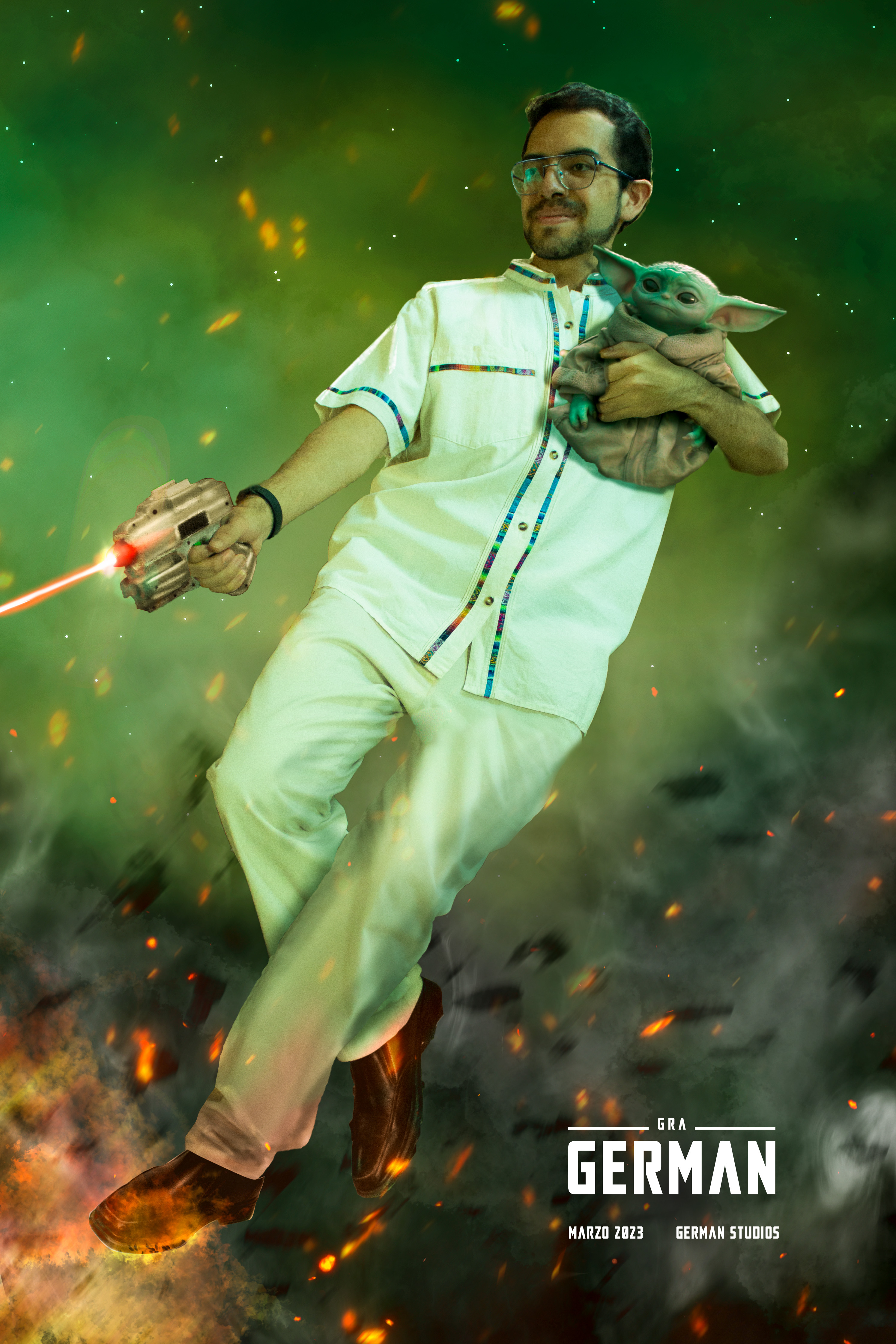 The mandalorian Season 3 German Poster